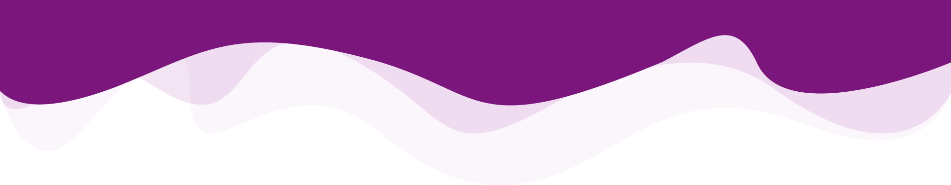 Dark pink page header wave